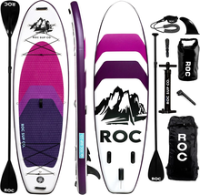 Paddle Boards 10 Ft 6 in with Premium SUP Paddle Board Accessories, Wide Stable - £297.60 GBP