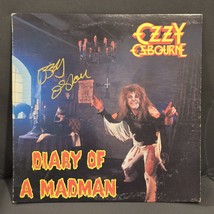 Ozzy Osbourne Signed lp Diary Of A Madman, Original, Vintage, Great Gifts - $7,826.59 MXN