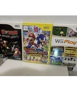 Mario &amp; Sonic Olympic Games Nintendo Wii Games Wii Play, Worms Space Odd - £21.01 GBP