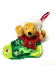 Disney Winnie the Pooh Mini Christmas Stocking Ornaments NEW - $9.90