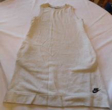 Nike Women&#39;s Junior&#39;s Dress Sleeveless Lt Grey Heather Size M Medium Casual - £27.60 GBP