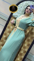 Moroccan Caftan, long dress, handmade, Muslim dress - $120.00