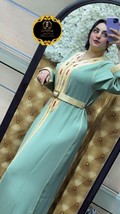 Moroccan Caftan, long dress, handmade, Muslim dress - £93.87 GBP