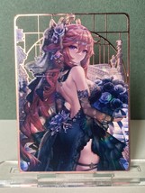 Goddess Story Anime GenShin Impact High Quality Hollow Out Metal Card 3 - £13.58 GBP