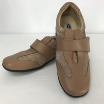 Dr. Scholls Womens Beige Leather Suede Loafers Women Flat Oxfords E7K-07... - $24.99