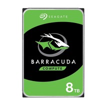 Seagate BarraCuda Internal Hard Drive 8TB SATA 6Gb/s 256MB Cache 3.5-Inc... - £189.63 GBP