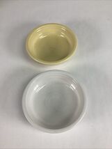 Vintage Yellow And White Fiesta Bowls - Made In USA - €16,96 EUR