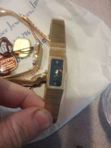 Vintage Ladies Certina 1980's Swiss Quartz Gold Watch w/ Stainless bracelet JW - $75.99