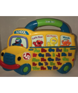 USED Sesame Street Alphabet School Bus Sounds Phonics Learning SHIPSN24HRS - $158.28