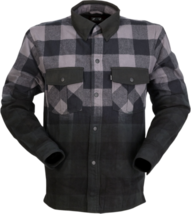 Z1R Mens Duke Ombre Shirt Jacket 2XL Gray/Black - £79.89 GBP