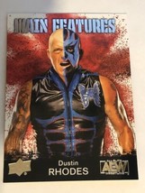 Dustin Rhodes Trading Card 2021 AEW All Elite Wrestling #MF12 Silver - £1.55 GBP