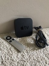 Apple TV 3rd Generation Media Streamer w/ Remote &amp; Cord A1469 Tested - £23.22 GBP