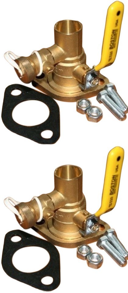 Pump Isolation Flange Kit With Purge 1&quot; Sweat &quot;Free Floating&quot;  (Pair) (1... - $52.87