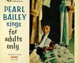 Pearl Bailey Sings For Adults Only [Vinyl] - £31.97 GBP