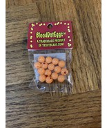 Blood Dot Eggs Trout Beads 8mm Sun Orange - $29.58