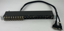 External Analog Audio Editing Breakout Box 1U Rackmount 3 Pin XLR - $49.49