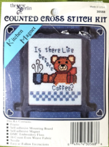Is there Life Before Coffee the New Berlin Co Counted Cross Stitch Kit 3... - £4.44 GBP