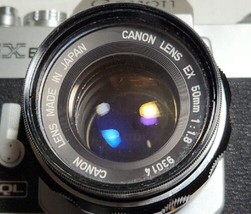 Vintage Canon EXEE QL Camera with EX 50mm 1:1.8 lens, Japan Untested - £61.86 GBP