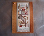 &quot;House of Happiness&quot; #9283 Design Works Kit Cross Stitch Country Hearts ... - £16.06 GBP