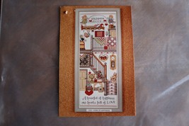 &quot;House of Happiness&quot; #9283 Design Works Kit Cross Stitch Country Hearts ... - £15.98 GBP