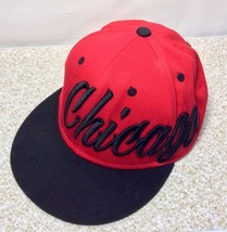 Chicago Hat Red Cap Adjustable Bulls - $135.33 MXN