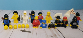 LEGO Minifigure Lot of 11 - Space Horse Knight - Extra heads, body Parts - £22.93 GBP