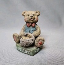 Sarah&#39;s Attic Figurine &quot;You&#39;re Beary Special&quot; Limited Edition Bear Vintage 1992 - £11.09 GBP