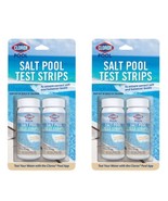 Set Of 2 Clorox - Pool &amp; Spa Salt Pool Test Strips - 82100CLX - New - BB... - $22.79 CAD