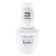 Brush-On Colour Builder Soak Off Gel - Pixie Dust Nail Polish BY Cuccio Pro - £16.96 GBP