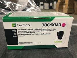 Lexmark Magenta Extra High-Yield Toner  Brand New Factory Sealed ! 78C1XM0 - £158.48 GBP