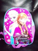 Disney Frozen Blue Backpack Book Bag Anna Elsa Toddler Preschool NEW - £14.29 GBP