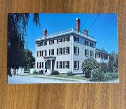 Strawberry Banke Portsmouth New Hampshire Governor Goodwin Mansion Postcard - $10.00