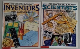 Lot Of 2 - Usborne Books Of - Scientists and Inventors - £11.63 GBP