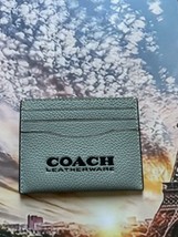 Coach Card Slim Wallet Blue - $23.20