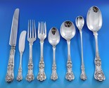 English King by Tiffany &amp; Co Sterling Silver Flatware Set 12 Service 96 ... - £11,342.75 GBP