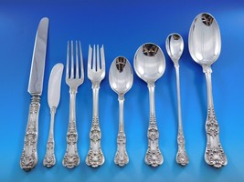 English King by Tiffany &amp; Co Sterling Silver Flatware Set 12 Service 96 ... - $14,355.00