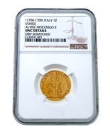 1700-1709 Italie 1Z Venice Alvise Mocenigo II Or Pièce de Monnaie Classé... - €1.084,91 EUR