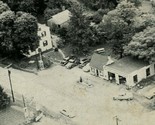 Aerial View Moser Amoco Service Station Cabot Pennsylvania PA 1940s B&amp;W ... - $63.31