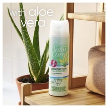 Gillette Satin Care Sensitive Skin Women&#39;s Shave Gel with Aloe Vera 7 oz - $9.51 CAD