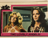 Charlie’s Angels Trading Card 1977 #23 Farrah Fawcett Jaclyn Smith - £1.94 GBP