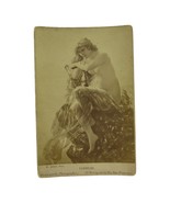 Antique Houseworth&#39;s Souvenir Hotographs, NUDE Woman Lorelel Cabinet Card - $37.39