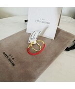 Alexis Bittar Retro Memphis 14K Yellow Goldplated Orbit Ring, Red/Gold, ... - $89.00