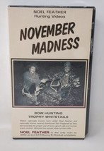 November Madness Deer Bow Hunting with Noel Feather &amp; Dan Fitzgerald VHS... - £31.28 GBP