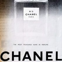 1952 Chanel No 5 Paris Perfume Fragrance Advertisement Sphere UK Import ... - $13.94 CAD