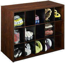 15 Cube Organizer Stackable Shoe Storage White Shelves Closet Rack Cubby Shelf - £50.49 GBP