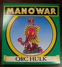 Games Workshop  Man O&#39;War Orc Hulk GW Miniatures Metal Rare HTF - $919.35 MXN