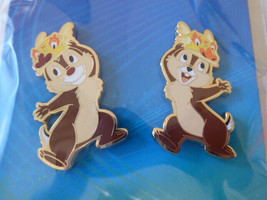 Disney Trading Pins Pink a la Mode - Year of the Dragon - Chip n&#39; Dale 1.75&quot; Col - £36.77 GBP