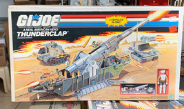 1989 Hasbro G.I. Joe &quot;THUNDERCLAP&quot; Action Figure Vehicle in Box 3 in 1 w/ Figure - £714.39 GBP