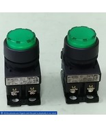 Fuji AR22E0L E3 Illuminated Pushbutton Switch Green 30V 1W AR22 Series L... - $120.89 CAD
