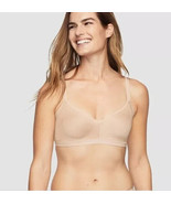 Warners Simply Perfect Under Arm Smoothing Comfort Bra Beige Sz Med - $16.34 CAD